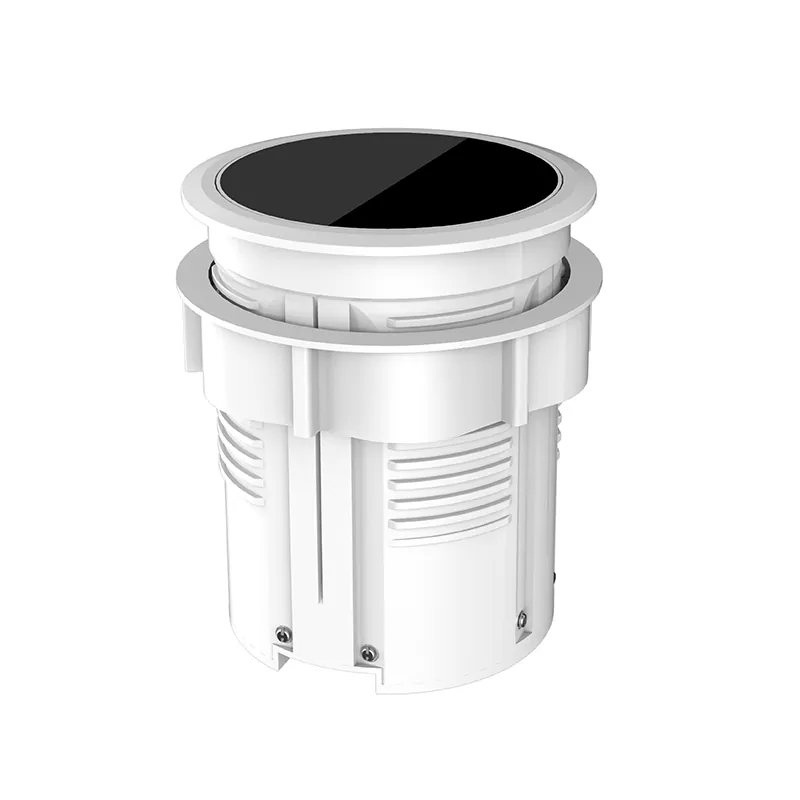 3 irteera USB plastikozko mahaiaren sarrera