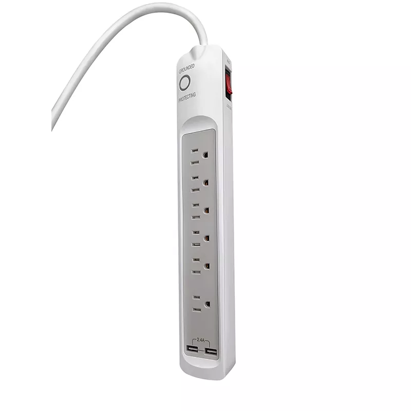 6 Saltoki Usb 2.4a Power Strip